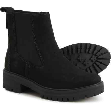 Timberland Courmayeur Valley Chelsea Boots - Suede (For Women) in Black