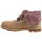 9633P_4 Timberland Earthkeepers Authentic Canvas Fold-Down Boots - Nubuck (For Women)