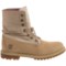 9633P_7 Timberland Earthkeepers Authentic Canvas Fold-Down Boots - Nubuck (For Women)