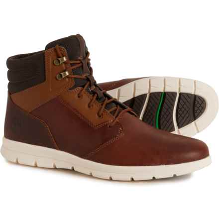 Timberland Graydon Mid Sneaker Boots - Leather (For Men) in Wheat