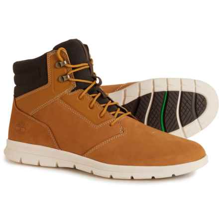 Timberland Graydon Mid Sneaker Boots - Nubuck (For Men) in Wheat