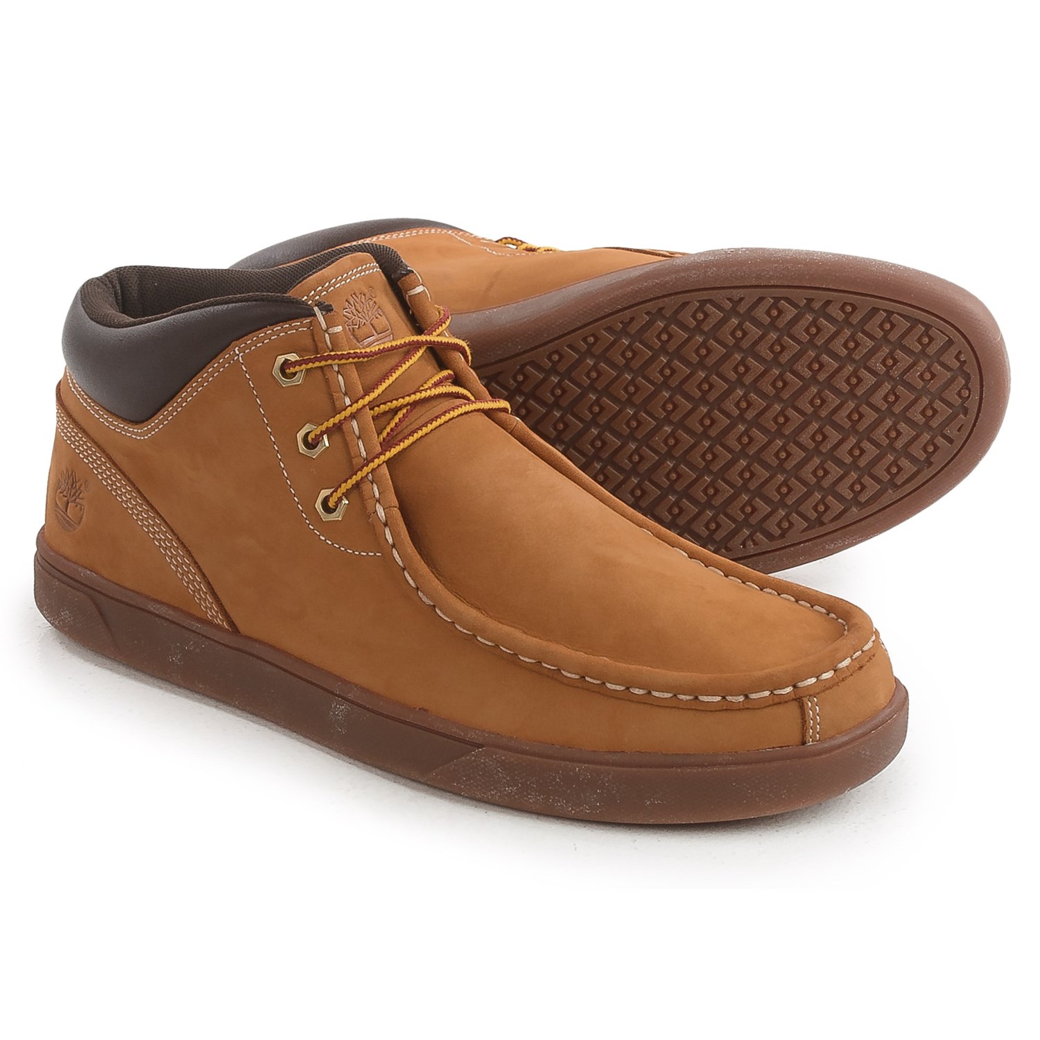 Timberland Groveton Moc-Toe Chukka Boots – Nubuck (For Men)
