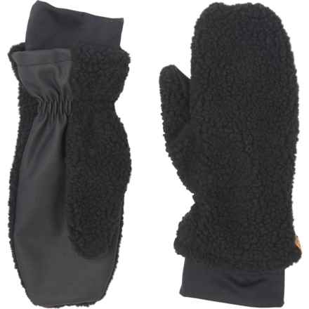 Timberland High-Pile Mittens (For Women) in Black