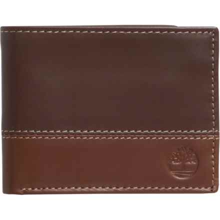 Timberland Hunter Commuter Bi-Fold Wallet - Leather (For Men) in Brown/Tan