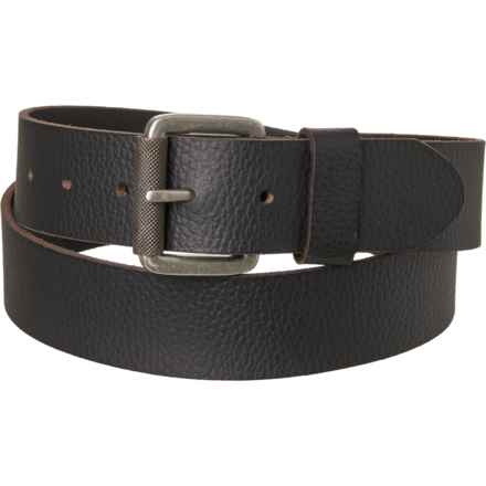 Timberland Milled Pull-Up Belt - Leather, 40 mm in Black