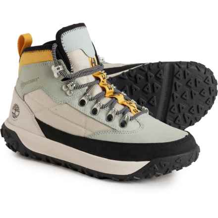 Timberland Motion 6 Mid Lace-Up Hiking Boots - Waterproof (For Women) in Light Grey