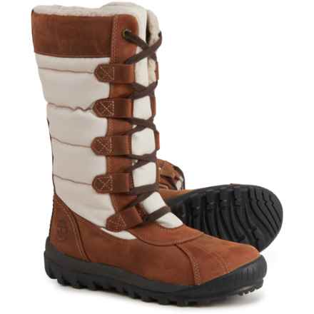 Timberland Mt. Hayes Tall Snow Boots - Waterproof, Insulated (For Women) in Brown