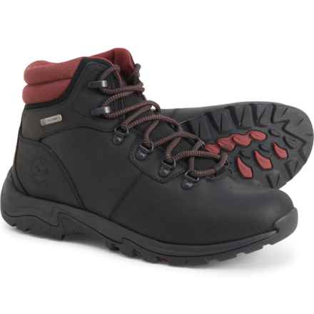 Timberland Mt. Maddsen Mid Hiking Boots - Waterproof, Leather (For Women) in Black Full Grain