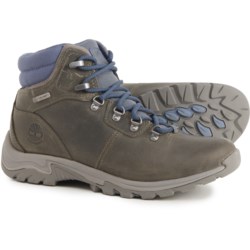 Timberland Mt. Maddsen Mid Hiking Boots - Waterproof, Leather (For Women) in Dark Grey
