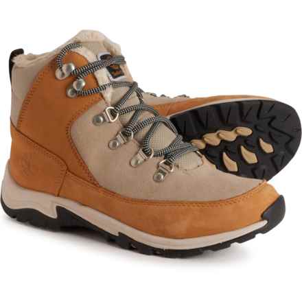 Timberland Mt. Maddsen Mid Hiking Boots - Waterproof, Leather  (For Women) in Wheat