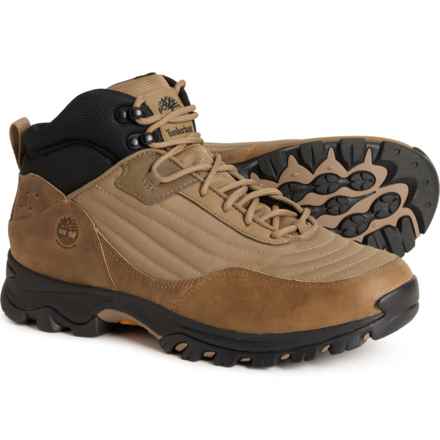 Timberland Mt. Maddsen Mid Hiking Boots - Waterproof, Nubuck (For Men) in Medium Beige