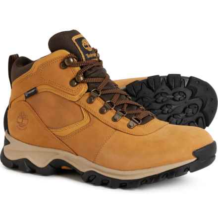 Timberland Mt. Maddsen Mid Hiking Boots - Waterproof, Nubuck (For Men) in Wheat