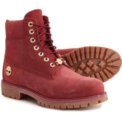 timberland shoes burgundy