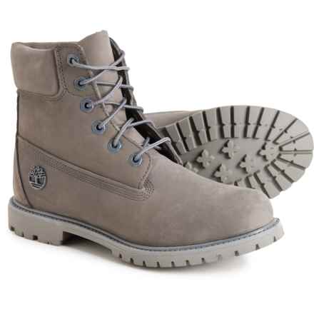 Timberland Premium PrimaLoft® 6” Boots - Waterproof, Insulated (For Women) in Castlerock