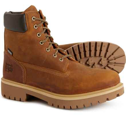 Timberland Pro 6” Direct Attach Work Boots - Waterproof, Insulated, Leather, Soft Toe (For Men) in Brown