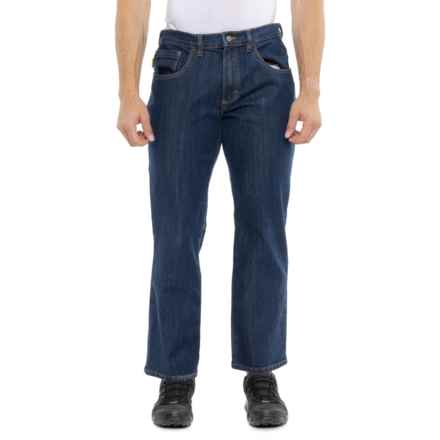 Timberland Pro Ballast Regular Fit Flex Carpenter Jeans in Dk Wash Orange