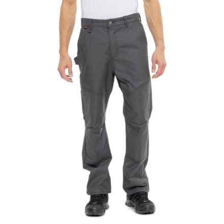 Timberland Pro Canvas Gritman Flex Athletic Fit Double-Front Utility Pants in Asphalt
