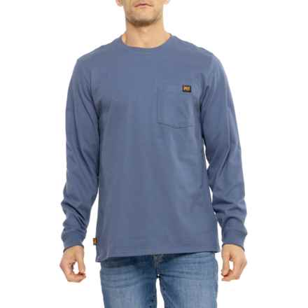 Timberland Pro Core Pocket T-Shirt - Long Sleeve in Vintage Indigo