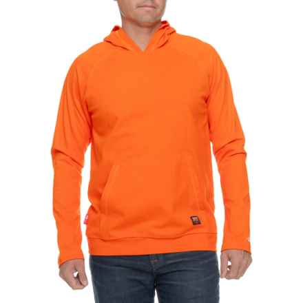 Timberland Pro Flame-Resistant Cotton Core Lightweight Hoodie - UPF 50+ in Blaze Orange