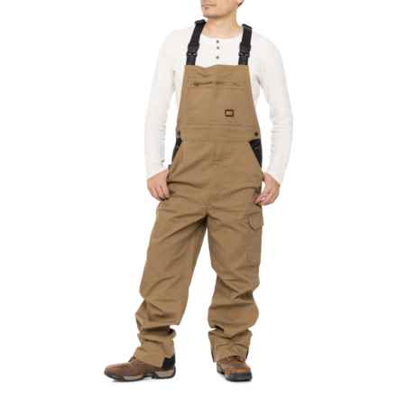 Timberland Pro Ironhide Original Fit Flex Bib Overalls in Dark Wheat