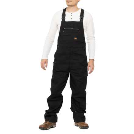 Timberland Pro Ironhide Original Fit Flex Bib Overalls in Jet Black