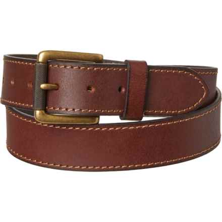 Timberland Pro Logo Patch Belt - Leather, 38 mm in Brown