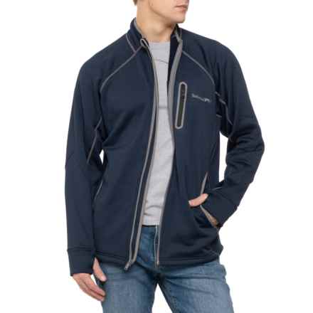 Timberland Pro Reaxion Fleece Jacket - Full Zip in Navy Heather