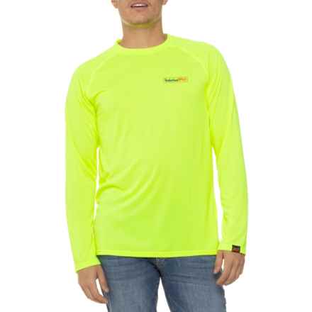 Timberland Pro Wicking Good T-Shirt - Long Sleeve in Pro Bright Yellow