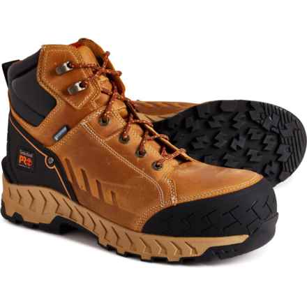 Timberland Pro Work Summit Work Boots - Waterproof, Composite Safety Toe, Leather (For Men) in Wheat