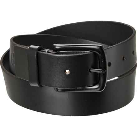 Timberland Pull Up Belt - Leather, 38 mm in Black