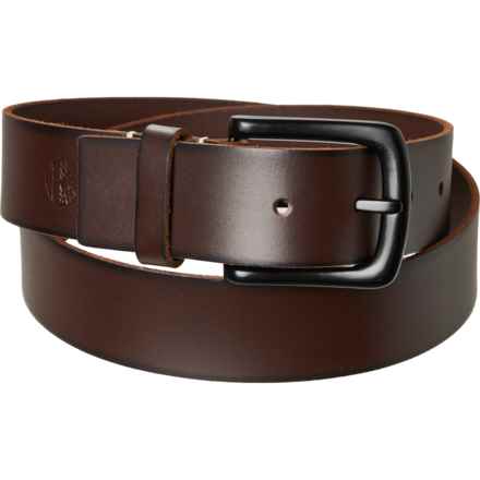 Timberland Pull Up Belt - Leather, 38 mm in Brown