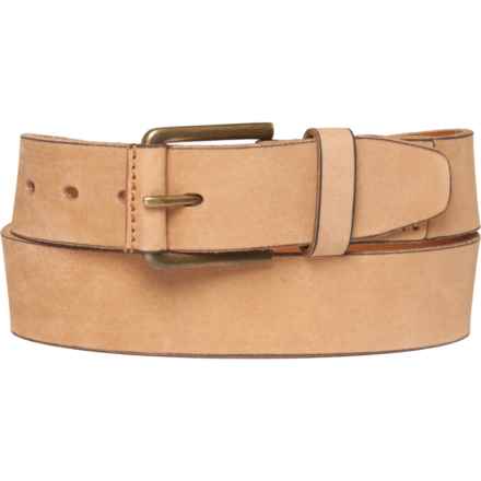Timberland Pull Up Jean Belt - Leather, 40 mm (For Men) in Tan