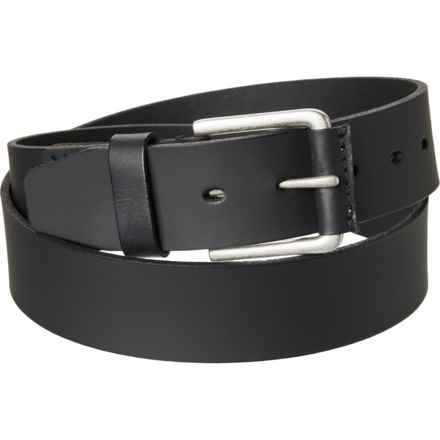 Timberland Pull-Up Jean Belt - Leather, 40 mm in Black