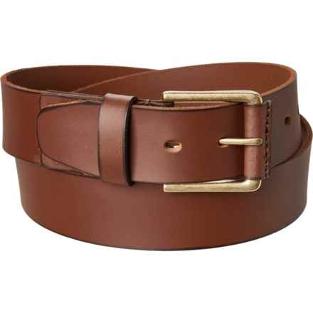 Timberland Pull-Up Jean Belt - Leather, 40 mm in Brown
