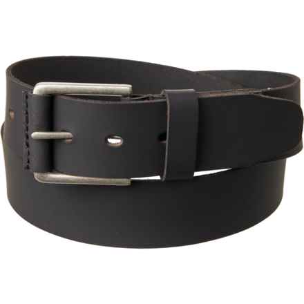 Timberland Pull Up Jeans Belt - Leather, 40 mm in Black