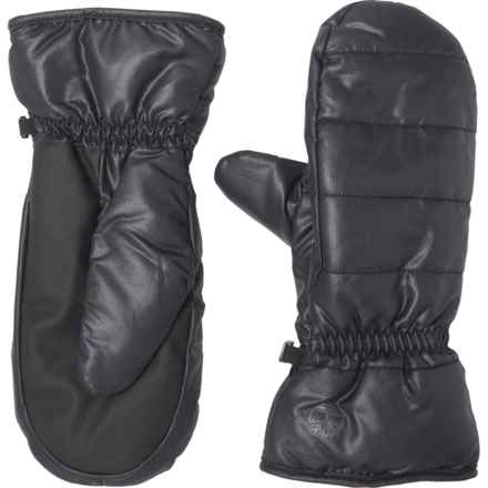 Timberland Quilted Mittens - Insulated (For Women) in Black