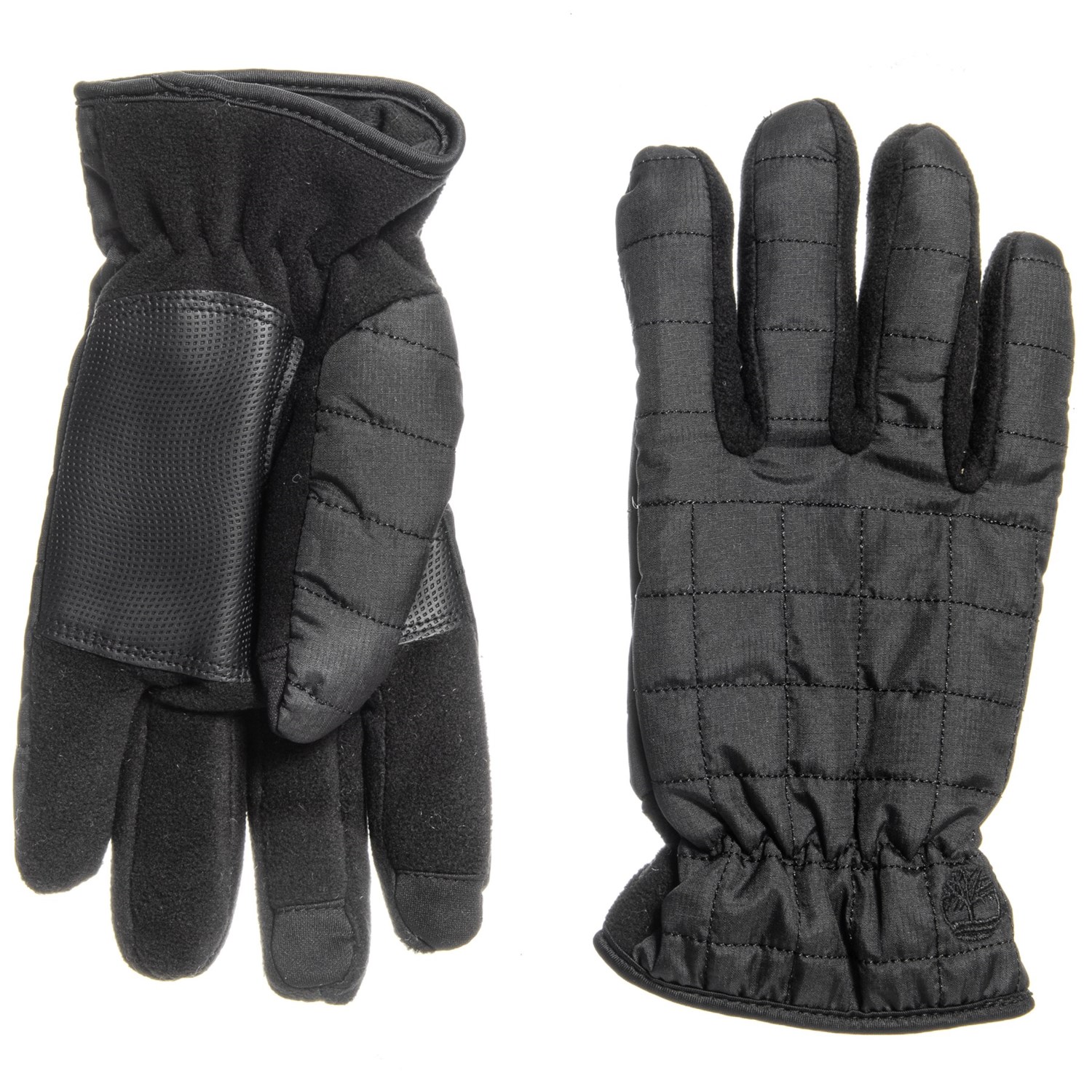 Timberland Quilted Nylon Gloves Touchscreen Compatible (For Men)