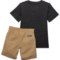 44HXG_2 Timberland T-Shirt and Shorts Set - Short Sleeve (For Infant Boys)