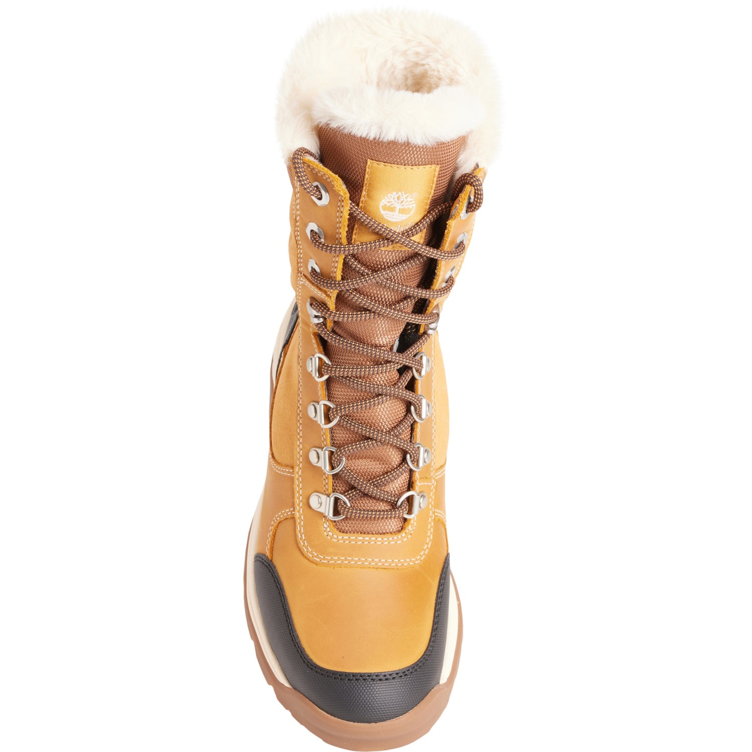 Timberland white tall Nordic groove snow store boots