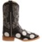 8198P_4 Tin Haul Glowka Polka-Dot Cowboy Boots (For Women)