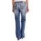 6693W_2 Tin Haul Mimi-X-Boyfriend Fit Jeans - Paint Splash, Bootcut (For Women)