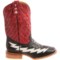 9264X_4 Tin Haul The Flash Cowboy Boots - Leather, Square Toe (For Men)