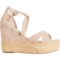6VFUM_3 TINA ROSE Miranda Wedge Sandals - Suede (For Women)