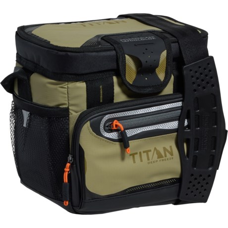 TITAN Zipperless HardBody® Deep Freeze® 9-Can Cooler - 9.5x9.75