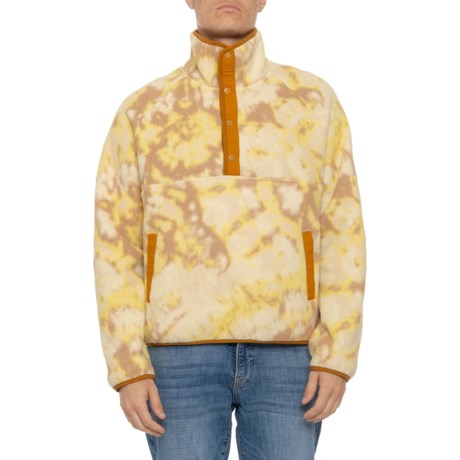Toad&Co Campo Fleece Jacket in Barley Tie Dye Print