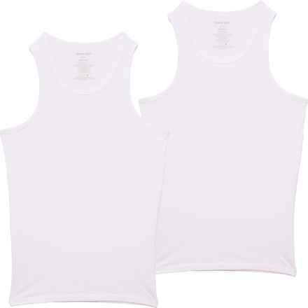 Tommy John Cotton Basics Undershirt Tank Top - 2-Pack in White