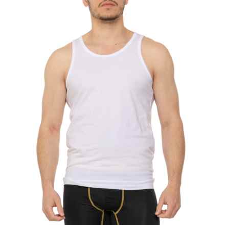 Tommy John Essential Cool Cotton Tank Top - 3-Pack, Modern Fit in White