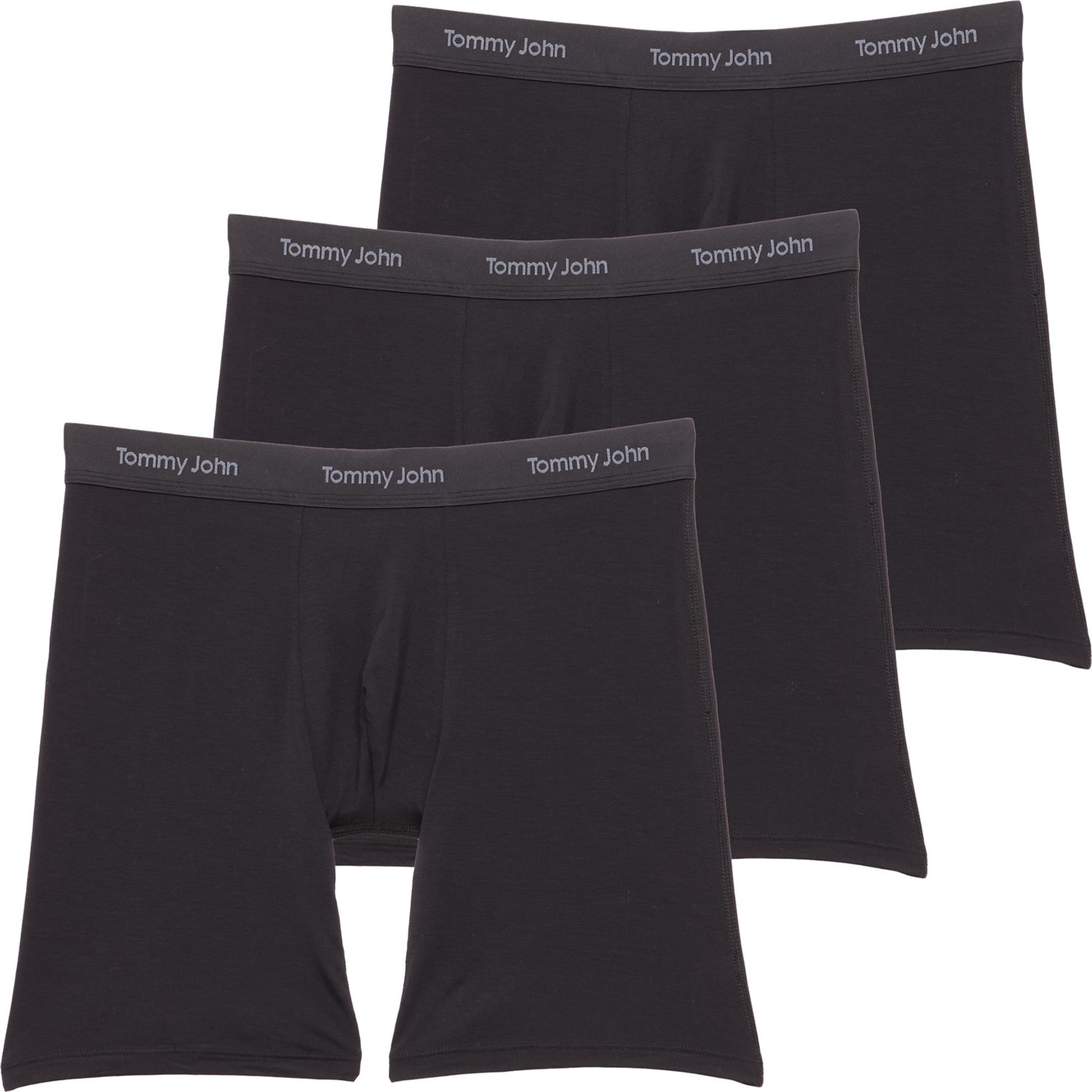 Tommy John Essential Second Skin Modal Boxer Briefs - 3-Pack 