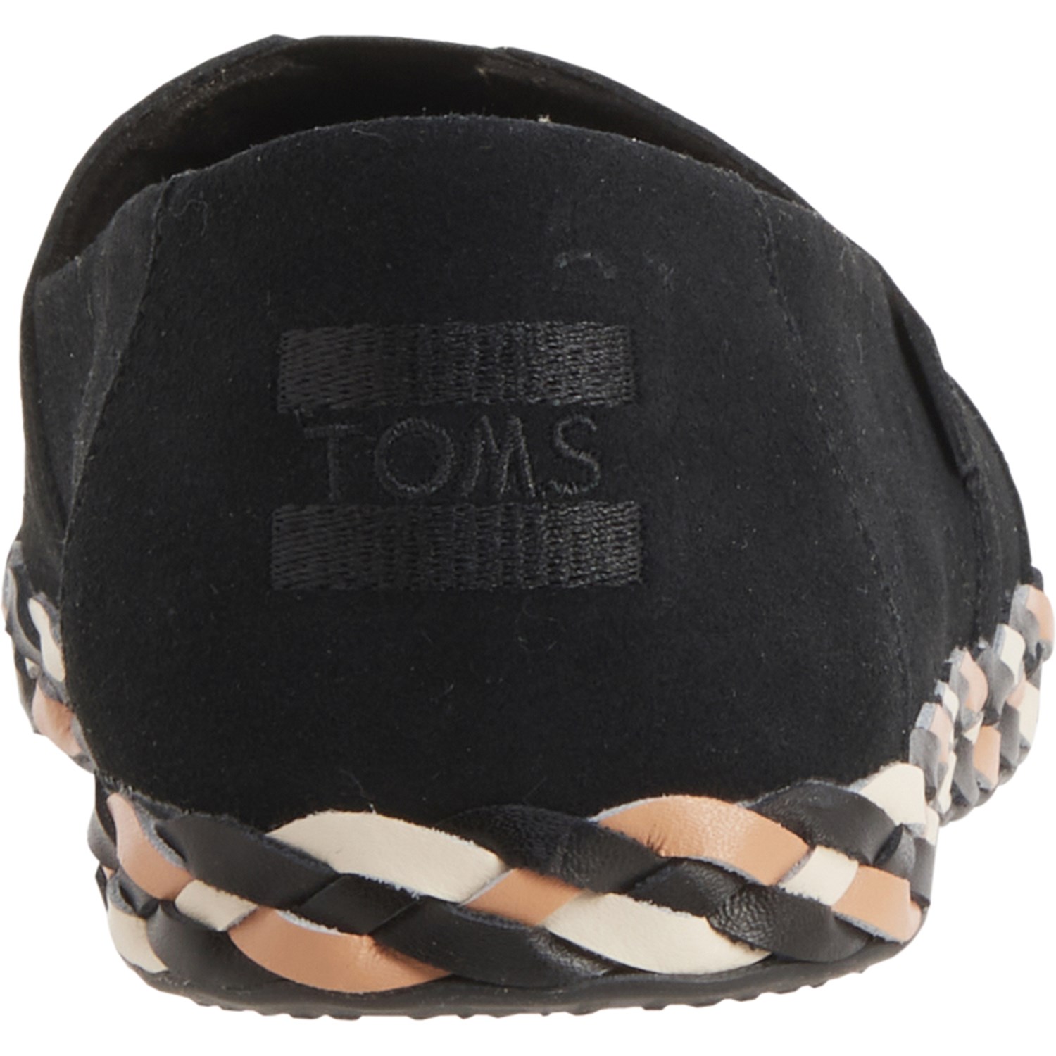 Toms - Womens Alpargata Leather Wrap Espadrille