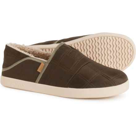 TOMS Camden Quilted Slippers (For Men) in Canteen